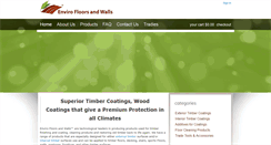 Desktop Screenshot of envirofloorsandwalls.com